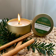 Wanderlux Winter Edition - Evergreen Glow - 6.5 Ounce Soy Candle