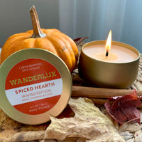Wanderlux Winter Edition - Spiced Hearth - 6.5 Ounce Soy Candle
